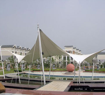 廣場景觀建筑